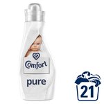 Comfort Dermatologically tested Fabric Conditioner Pure 21 Wash 