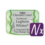 Clarence Court Leghorn Free Range White Assorted Eggs