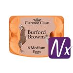 Clarence Court Burford Brown Medium Free Range Eggs