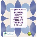 Ocado Super Soft White Toilet Tissue