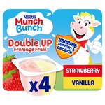 Munch Bunch Double Up Fromage Frais Strawberry & Vanilla 