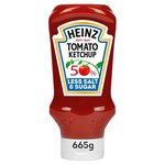 Heinz Tomato Ketchup 50% Less Sugar & Salt