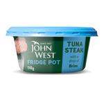 John West No Drain Fridge Pot Tuna Steak In Brine