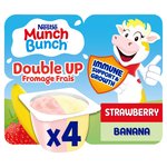 Munch Bunch Double Up Fromage Frais Strawberry & Banana 