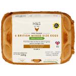 M&S Omega 3 Free Range Mixed Size Eggs