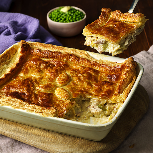 Chicken and Bacon Pie