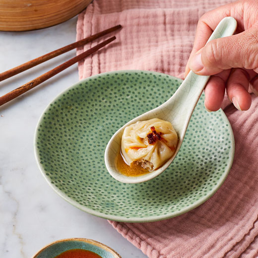 Crab and Pork Chinese Soup Dumplings