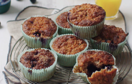 Activia Blueberry Muffins