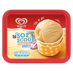 Wall's Soft Scoop Vanilla Ice Cream Tub Dessert