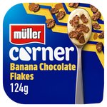 Muller Corner Banana Yogurt with Chocolate Flakes