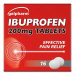 Galpharm Ibuprofen 200mg Coated Tablets 