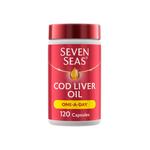 Seven Seas Cod Liver Oil One A Day Omega-3 Fish Oil & Vitamin D Caps