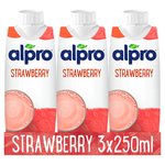 Alpro Soya Strawberry Long Life Drink