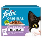 Felix Original Mixed Selection in Jelly Wet Cat Food 