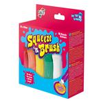 Squeeze n Brush No Mess Paints 12 Classic Colours 3+