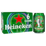 Heineken Lager Beer Cans