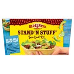 Old El Paso Mexican Stand 'N' Stuff Extra Mild Taco Kit with Soft Shells