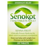 Senokot 7.5mg Tablets Adult Senna Laxative Constipation