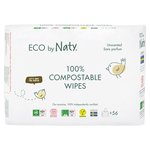 Eco by Naty Unscented Wipes, Multipack