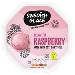 Swedish Glace Soy Delightful Raspberry Dairy Free Vegan Ice Cream Tub