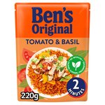 Bens Original Tomato And Basil Microwave Rice