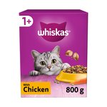 Whiskas 1+ Adult Dry Cat Food with Chicken