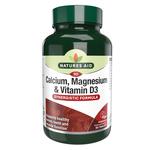 Natures Aid Calcium, Magnesium & Vitamin D3 Tablets 
