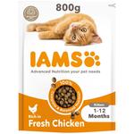 IAMS for Vitality Kitten Food Fresh Chicken
