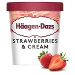 Haagen-Dazs Strawberries & Cream Ice Cream