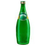 Perrier Sparkling Natural Mineral Water Glass