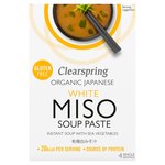 Clearspring Organic Japanese White Miso Instant Soup Paste