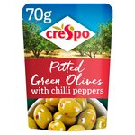 Crespo Pitted Green Olives with Chilli