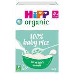 HiPP Organic 100% Baby Rice 4+ Months 