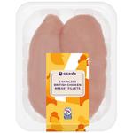 Ocado 2 Skinless British Chicken Breast Fillets