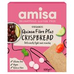 Amisa Organic Gluten Free Quinoa Fibre Plus Crispbread