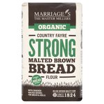 Marriage's Organic Strong Malted Brown Bread Flour