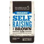 Marriage's Organic Light Brown Self Raising Flour
