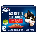 Felix As Good As it Looks Meaty Selection in Jelly Wet Cat Food