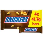 Snickers Caramel, Nougat, Peanuts & Milk Chocolate Snack Bars Multipack