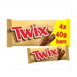 Twix Caramel & Milk Chocolate Fingers Biscuit Twin Snack Bars Multipack 