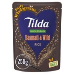 Tilda Microwave Wholegrain Basmati & Wild Rice