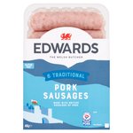 Edwards Traditional Pork Sausages 