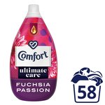 Comfort Intense Ultra Concentrated Fabric Conditioner Fuchsia 58 Wash 