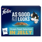 Felix As Good As it Looks Ocean Feasts Wet Cat Food