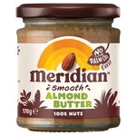 Meridian Almond Butter Smooth 100% Nuts