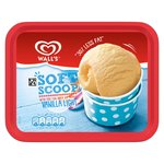 Wall's Soft Scoop Vanilla Light Ice Cream Tub Dessert