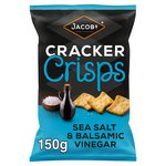 Jacob's Cracker Crisps Sea Salt & Balsamic Vinegar