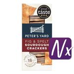 Peter's Yard Fig Sourdough Crackers