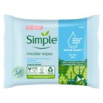 Simple Kind to Skin Micellar Biodegradable Cleansing Wipes