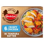 Birds Eye 6 Crispy Tempura Battered Chicken Breast Steaks